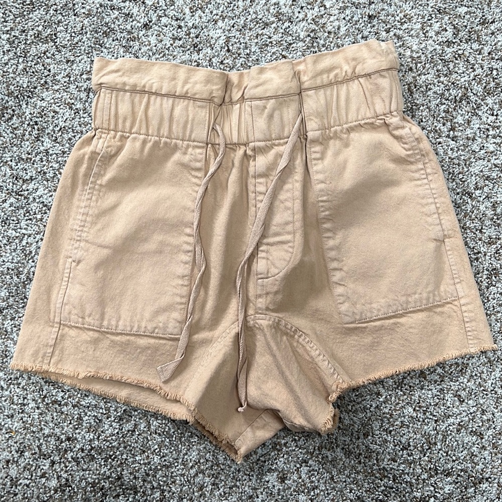 Denim The Great Paperbag Shorts size 1